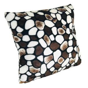 Black & Brown Pattern Decorative Throw Pillow