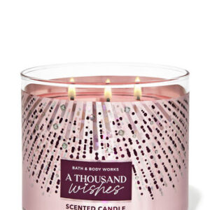Bath & Body works Scented candle-A Thousand Wishes 3-wick candle