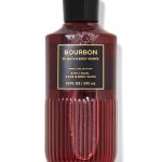 Bourbon hair, face & body wash, bath and body works