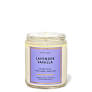 Lavender vanilla 1wick scented candle, white barn