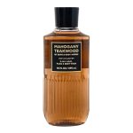 Mahogany Teakwood face and body wash, bath and body works