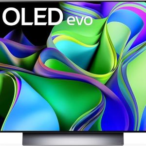 LG OLED evo TV 77 Inch C2 Series, Cinema Screen Design 4K Cinema HDR WebOS Smart AI ThinQ Pixel Dimming