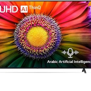 LG 55 inch UHD 4K Smart AI ThinQ TV With Magic Remote, Black - 55UR80003 (2023)