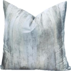 Tender Cream throw pillow