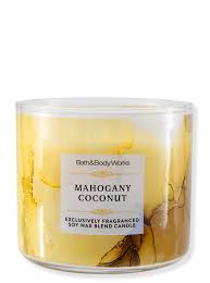 mahogany coconut candle