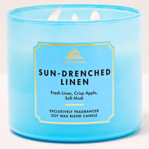 Sun-Drenched Linen Candle