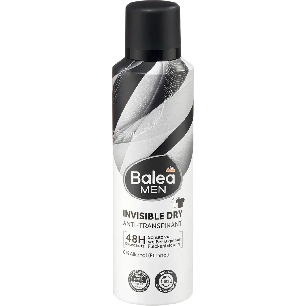 BALEA MEN DEODORANT SPRAY INVISIBLE