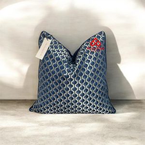 jacquard throw pillow