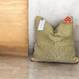 jacquard throw pillow