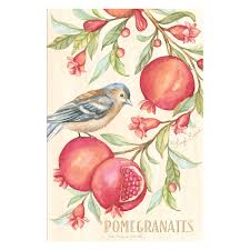 pomegranates scented sachet