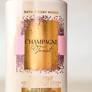 Champagne toast body lotion