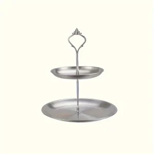 1-Set-2-Tier-Cupcake-Stand-Holder-Round