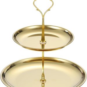 1-Set-2-Tier-Cupcake-Stand-Holder-gold.jp
