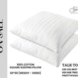 square sleeping pillow